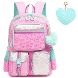 Aesthetic Backpack School Bag for Elementary Student Teen Girls