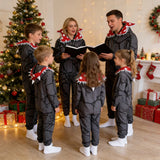 Family Matching Adult Kid Demogorgon Plant Design Onesie Christmas Pajamas