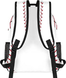 Kid Boy Girl Baseball Ball Print Pattern Large Backpack Book Bag