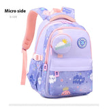 Primary School Girl  Lightweight Waterproof School Bags Cute Backpack