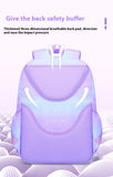 Kid Cute Cartoon Backpack Gradient Large Capacity Waterproof School Bags