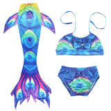 Kids Girl Mermaid Swimsuit Costume Beach Bikini Bathing Suit