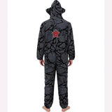 Family Matching Adult Kid Demogorgon Plant Design Onesie Christmas Pajamas