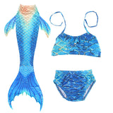 Kids Girl Mermaid Swimsuit Costume Beach Bikini Bathing Suit