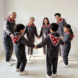 Family Matching Adult Kid Demogorgon Plant Design Onesie Christmas Pajamas