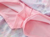 Kid Girl Student Swimsuit Fashion Style Swimming 2 Pcs/set
