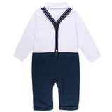 Baby Boy Wedding Christening Baptism Suits Sets 3 Pcs