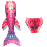 Kid Girl Mermaid Swimsuit Bathing Princess Cosplay Pool Party Swimsuit