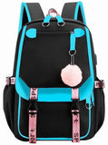 Kid  Girls School Backpack Heavy Duty Bookbag