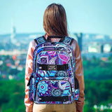 3PCS Kid College Boy Backpack 16 Inch School Bookbag Anti Theft Daypack