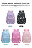 Kids Backpack Large Capacity Lightweight Durable School Bags for Grade 1-6 Students