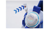 Kid Girl Boy Roller Skate Glowing Sneakers Led Light Luminous USB Charging Shoes