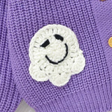 0-3Y  Infant Baby Boys Girl Halloween Knit Cardigan Ghost Pumpkin Sweaters