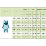0-5Y Baby Toddler Cute Animal Halloween Costume Fall Winter Rompers