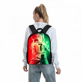 Kid Student Football Player CR7 Three Piece Set Backpacks Schoolbags
