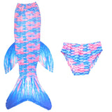 Kid Girl Mermaid Swimsuit Bathing Princess Cosplay Pool Party Swimsuit