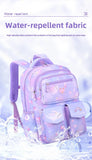 Cute Schoolbag Kid Girls Cartoon Bookbag Large Capacity Lightweight Backpack