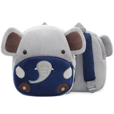 Kid Kindergarten Cartoon Plush Schoolbag Animal Backpacks