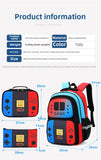 Creative Game Console School Backpack 3Pcs/set Nylon Waterproof Schoolbags