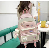 5 In 1 Kid Girl School Bag Multifunctional Large Capacity Casual Travel Backpack