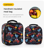 Kid Teenager School Backpack Fashion Print Shoulders Bag