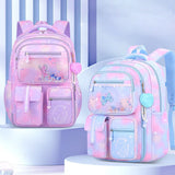 Kid Teens Girl Cute  Waterproof Large Capacity School Backpack Bookbag