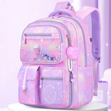 Kid Teens Girl Cute  Waterproof Large Capacity School Backpack Bookbag
