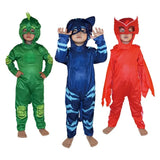 Animals Gekko Jumpsuit Super Hero Cat Owl Cosplay Costume Suits Mask Anime Halloween Fancy For Boy Girl Kids Accessories Gifts