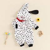 0-18M Unisex Baby Girls Boy Dalmatian Romper Halloween Costume