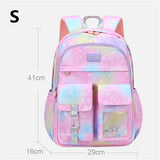 Kid Girl School Bags Satchel Orthopedic Princess Backpacks
