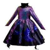 3-10Y Halloween Witch Costume Ariel Mermaid Usura Cosplay Dress