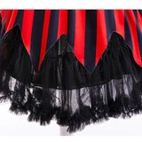 2-10Y Halloween Girls Pirate Dress Cosplay Carnival Party Pirate Role Play Suit