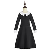 4-14Y Kids Birthday Party Halloween Gothic Witch Carnival Dresses