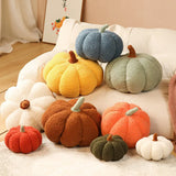 20CM Plush Pumpkin Toys Soft Stuffed Plant Pillow Cushion Home Party Halloween Decoration