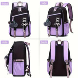 College Teen Girls School Backpack Cute Bookbag Laptop Travel Backpack