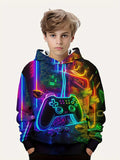 2-12Y Kids  Boys Long Sleeve Spring Fall Hoodies