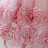 4-10Y Kid Girl Elegant Bridesmaid Party Flower Tulle Wedding Birthday Princess Dresses