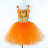 6M-12T Kid Baby Girls Super Kitties Tutu Halloween Cartoon Carnival Party Perform Princess Dress