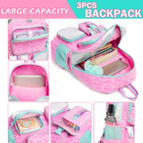 Aesthetic Backpack School Bag for Elementary Student Teen Girls