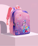 Kindergarten Girl Backpack Cartoon Cute Unicorn Mermaid Print Schoolbag