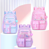 Kid Teens Girl Cute  Waterproof Large Capacity School Backpack Bookbag