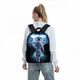 Kid Student Football Player CR7 Three Piece Set Backpacks Schoolbags