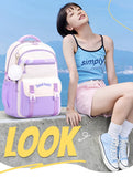3pcs/set Kids Girl Fashion Schoolbags Backpack With Lunch Box Pencil Case Set