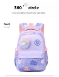 Primary School Girl  Lightweight Waterproof School Bags Cute Backpack