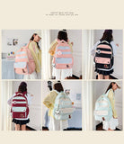 Kids Girl Backpacks Fashionable Cute Large Capacity Travel Versatile School Bag