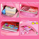 Kid Girl Kindergarten Backpack Pink Cute Cat Waterproof Schoolbag