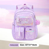 Kid Girl Bow Knot Schoolbags Waterproof Schoolbag