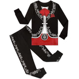 1-10Y Kid Boy Girl Halloween Pajamas Cartoon Cute Pumpkin Skeleton Carnival Nightwear