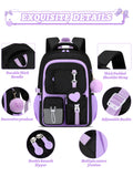 School Student Kid Girl Backpack Lightweight Large Capacity Orthopedic Schoolbags