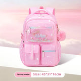 Kid Girl Bow Knot Schoolbags Waterproof Schoolbag